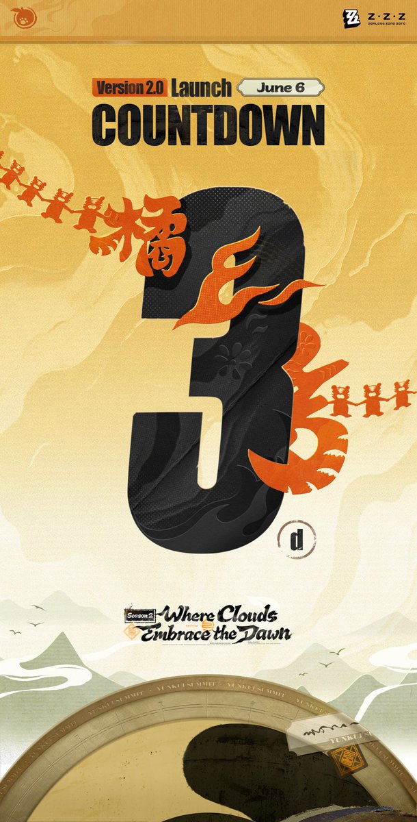 Only 3 days until Zenless Zone Zero Anniversary Version 2.0 "Where Clouds Embrace the Dawn" goes live! "Listen to my... ROAR!" #zzzero #zenlesszonezero #NextstopWaifei #JuFufu