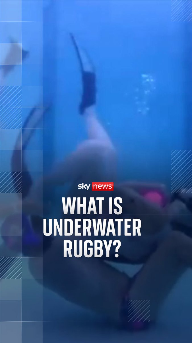The country’s first official underwater rugby club has launched in southwest London, with founder Nick Harvey telling Sky News the team is “desperately” trying to grow the sport nationwide.