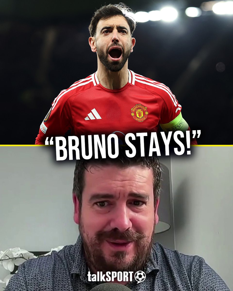 BREAKING NEWS! ๐จ Bruno Fernandes is set to STAY at #MUFC after rejecting Saudi move! ๐ฒ @Alex_Crook provides the latest ๐