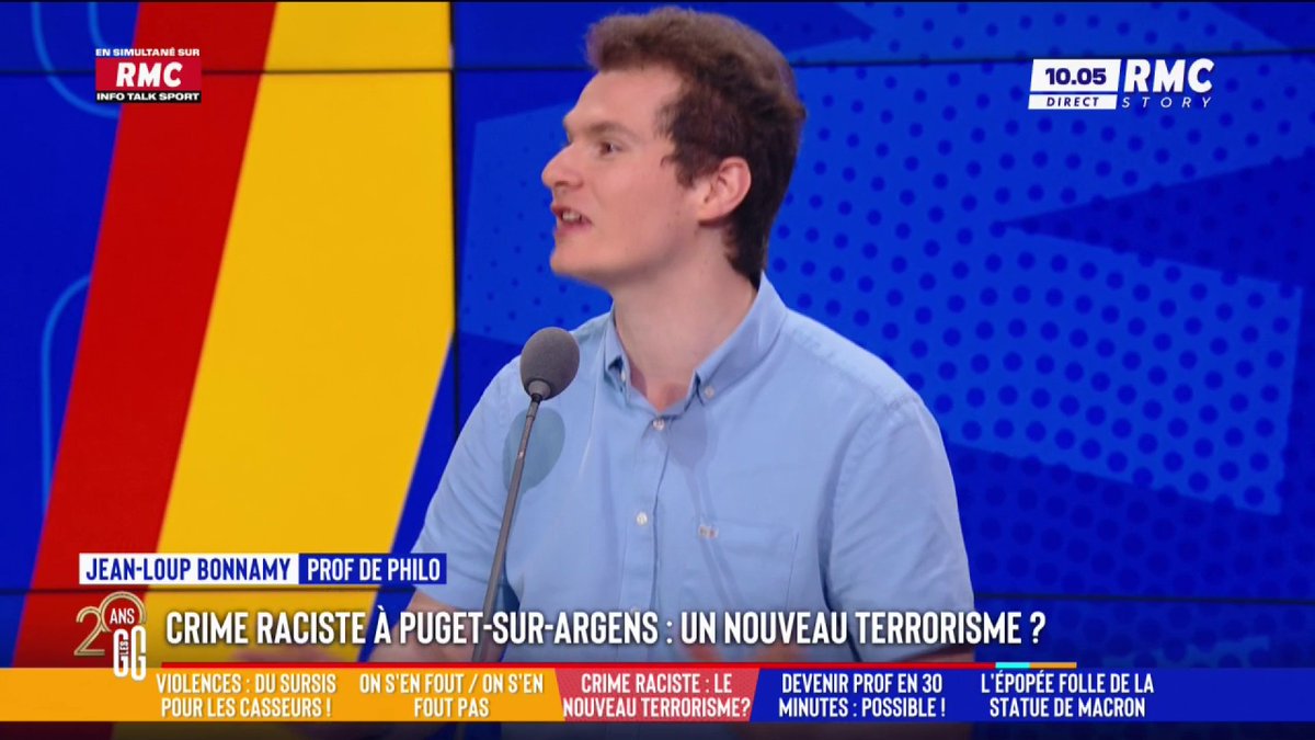 👮♂️ Puget-sur-Argens : un nouveau terrorisme ? 🗣️ Jean-Loup Bonnamy : "Je vois LFI, M. Faure qui s'empressent de dénoncer un soi-disant racisme d'atmosphère mais quand il y a des actes terroristes islamistes, là, il ne parle pas de l'islamisme d'atmosphère..." #GGRMC
