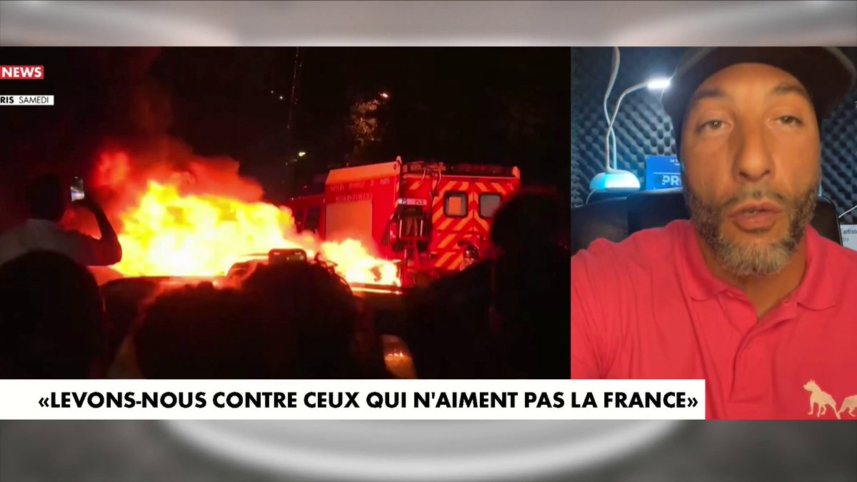 «La France est un pays qui nous a ouvert les bras, nous Français d’origine immigrés nous devons nous lever», le rappeur Kaotik 747 prend la parole dans dans #MorandiniLive au sujet des violences après le sacre du PSG.