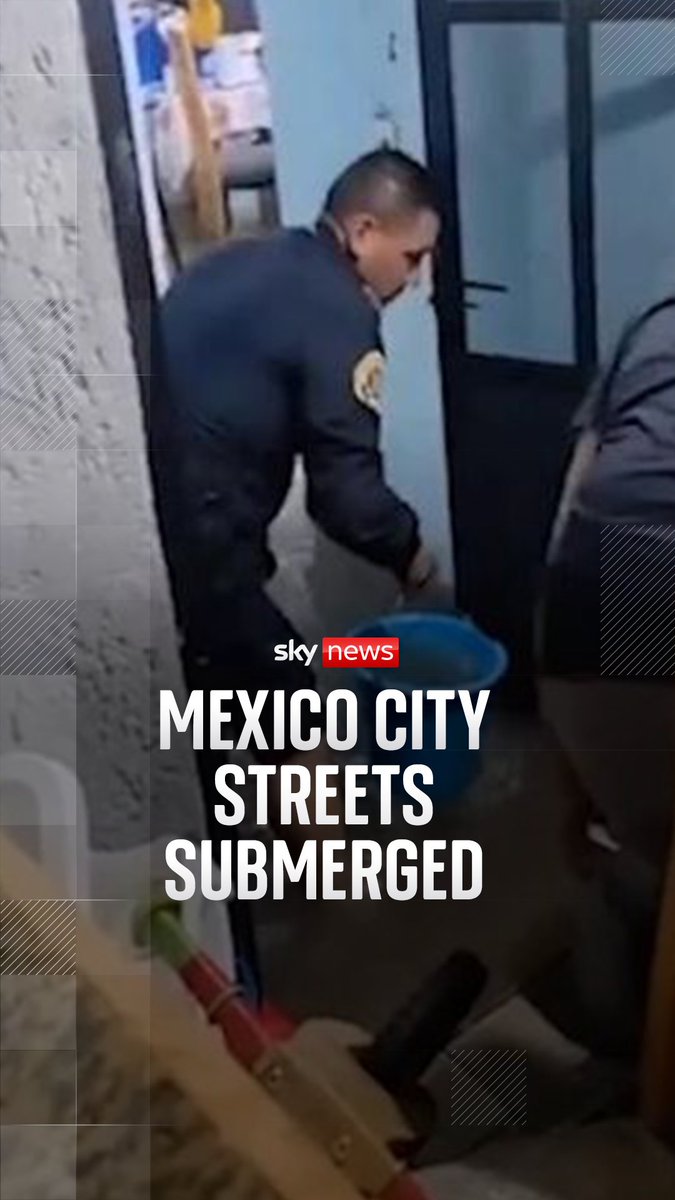 Heavy rain has flooded over 60 areas of Mexico City, triggering a rain emergency. Emergency crews are rescuing people from submerged streets as more downpours and hail are expected overnight.