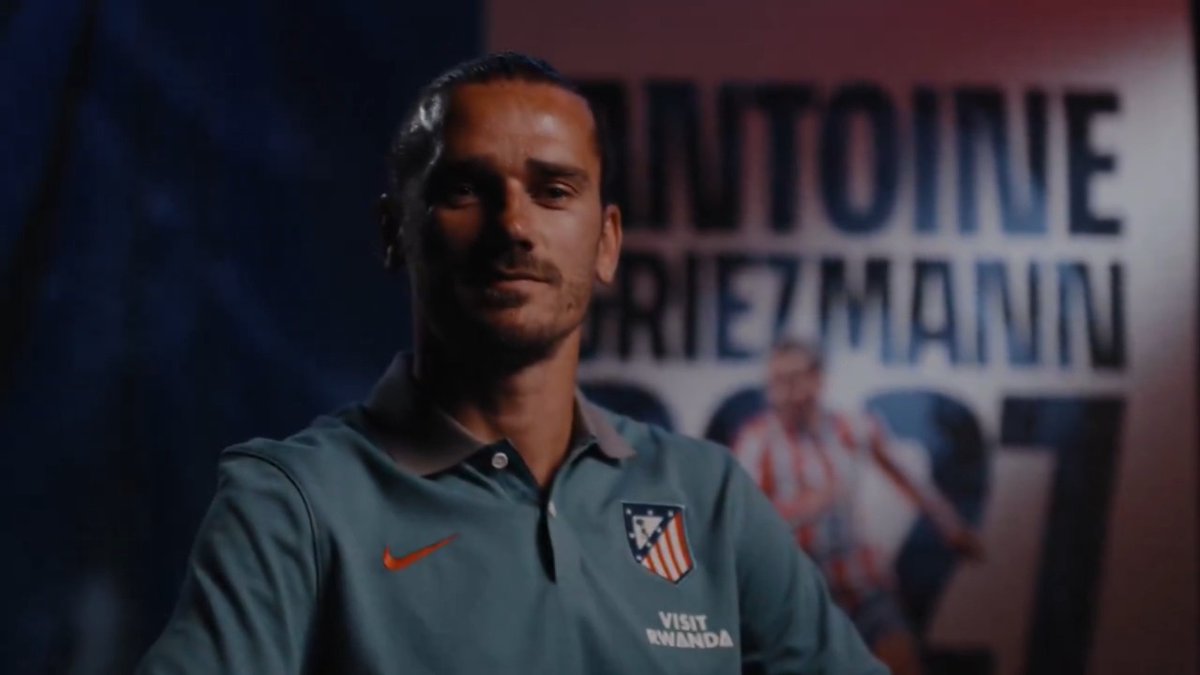 ❝Estoy muy feliz y orgulloso de continuar aquí. Quiero seguir haciendo historia juntos❞. — Griezmann 🎙️