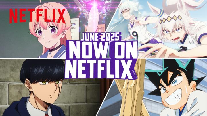🔊 JUNE ANIME UPDATES NEW ON NETFLIX 💪 MASHLE: MAGIC AND MUSCLES The Divine Visionary Candidate Exam Arc (coming soon to more regions!) NOW ON NETFLIX ⚔️ YAIBA: Samurai Legend 🧙♀️ WITCH WATCH 🏴☠️ ONE PIECE Egghead Arc Part 2 🏃♀️ Umamusume: Cinderella Gray (in select regions of Asia) #mashle #YAIBA #WITCHWATCH #ONEPIECE #Umamusume #CinderellaGray
