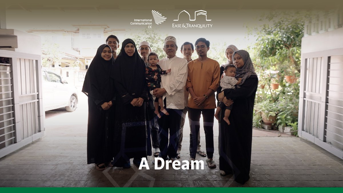 An overwhelming sense of gratitude flows through this Malaysian family, chosen to perform #Hajj1446 this year, a lifetime dream of theirs ever since childhood. #Ease_and_Tranquility