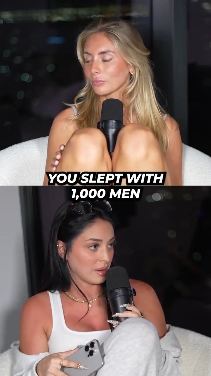 1000 men? The worst part about it is that she's proud of it