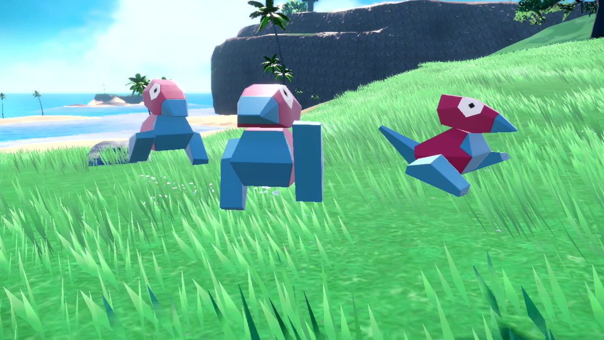 Look out for Porygon as the Virtual Pokémon has appeared in mass outbreaks! Shiny Porygon are more likely to appear in these special mass outbreaks too... 👀✨ ➡️