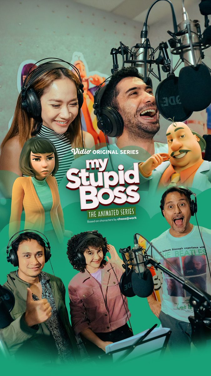 Siapa yang kangen sama Bossman & Kerani???!!! Mereka bakalan hadir lagi tapi kali ini dalam bentuk animasi. MY STUPID BOSS THE ANIMATED SERIES Coming soon di Vidio!