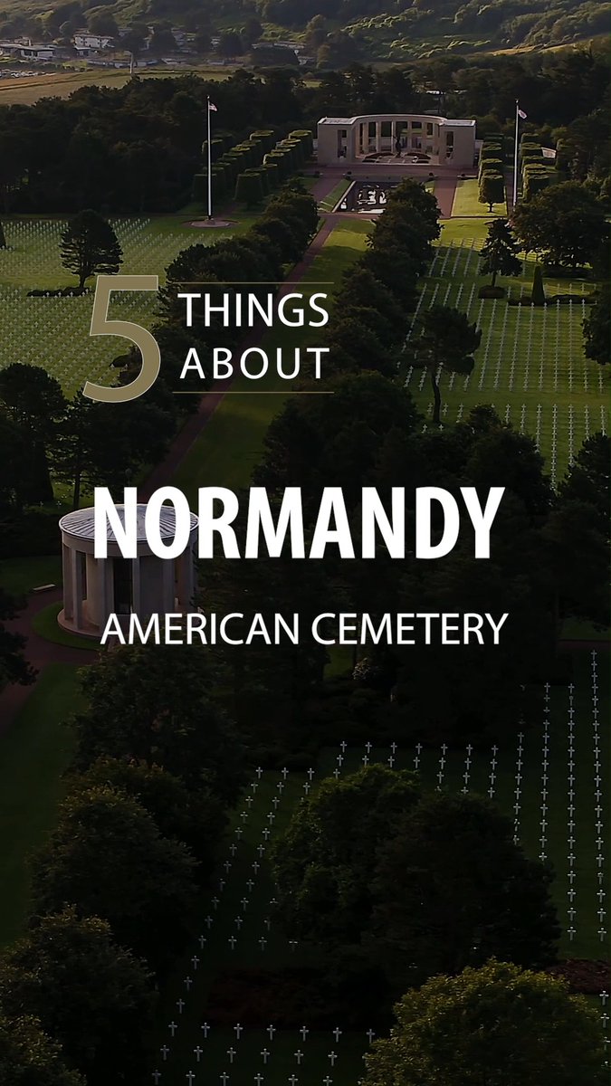 Five things you may not know about Normandy American Cemetery The cemetery sits on a bluff overlooking Omaha Beach, also known as “Bloody Omaha”, where part of the Normandy landings happened on June 6, 1944. But, besides the more than 10,000 service members commemorated or memorialized there, are you sure to know everything about this quite well-known site? #WW2 #WorldWar2 #WWII #Normandy #Normandie #CollevilleSurMer #DDay #DDayBeach #OmahaBeach #BandOfBrothers