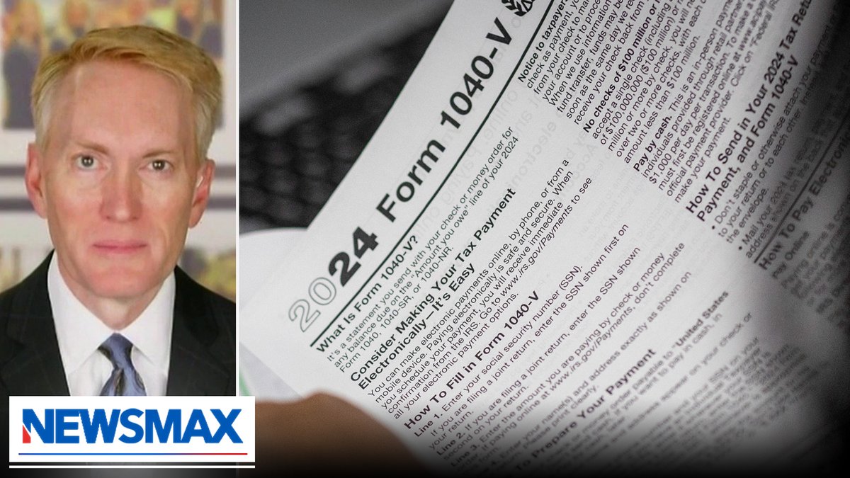 "That's what Democrats are fighting for. They want massive tax increases on every American. We are trying to be able to prevent that." — Oklahoma Sen. James Lankford Sen. James Lankford Sharla McBride @Marc_Lotter