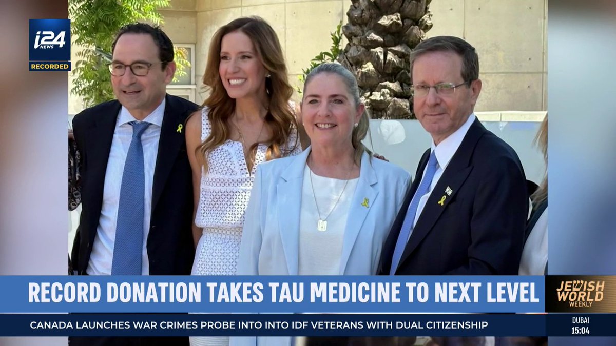 As Israel faces a shortage of doctors, an NYC couple is helping fill the gap – the Gray Foundation has pledged a record $125 million to Tel Aviv University, paying it forward for coming generations and even opening doors for Arab Israelis in the periphery Emily Frances