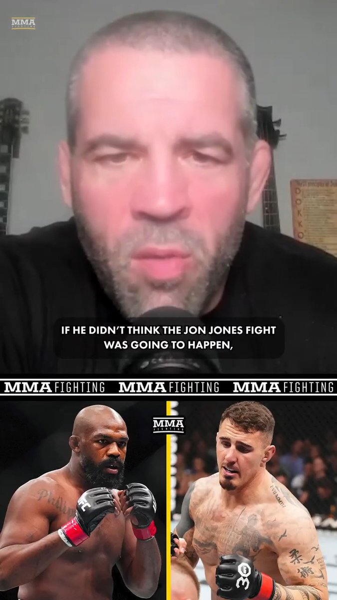 Matt Brown weighs in on Jon Jones vs. Tom Aspinall negotiations: "We don’t know the facts of what’s going on behind the scenes. … If [Tom Aspinall] didn’t think the Jon Jones fight was going to happen, he probably would have taken another fight." (🎥 Damon Martin)