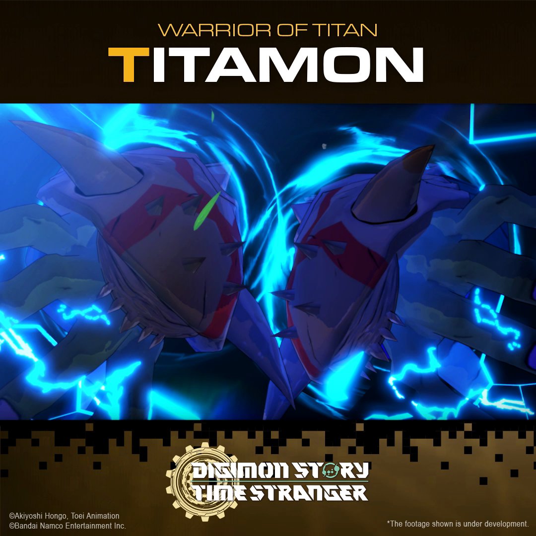 Titamon Warrior of Titan Special Move: Soul Core Attack #TimeStranger
