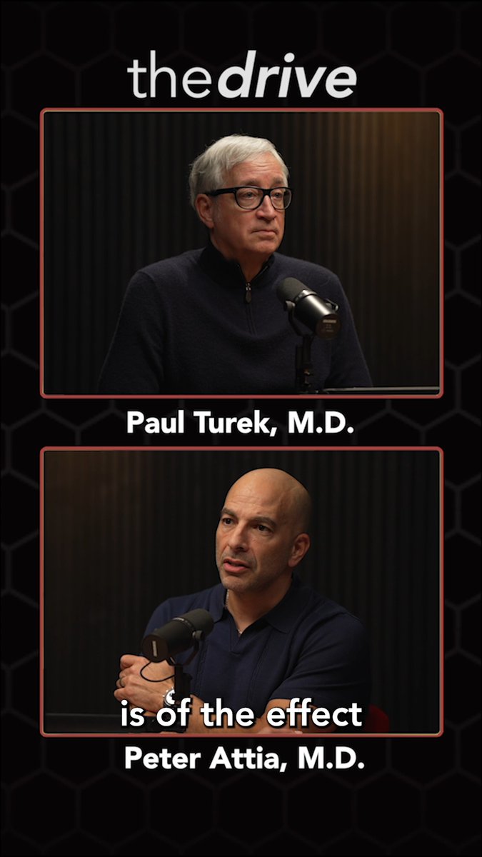 Microplastics, Stress, and Male Fertility | Paul Turek, M.D. This clip is from episode # 351 of The Drive which was released on 6/2/25. In the full episode, we discuss: -How to optimize conception through the timing of sex, ejaculation frequency, and understanding the sperm lifecycle -Effects of medication, microplastics, stress, and exercise on fertility -How alcohol, marijuana, and nicotine affect male fertility -Genetic factors that affect fertility -Much more Watch or listen (Ep. # 351) to the full episode on my website ( or your favorite podcast player.