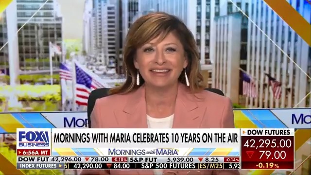 Mornings with Maria celebrates 10 years on the air!