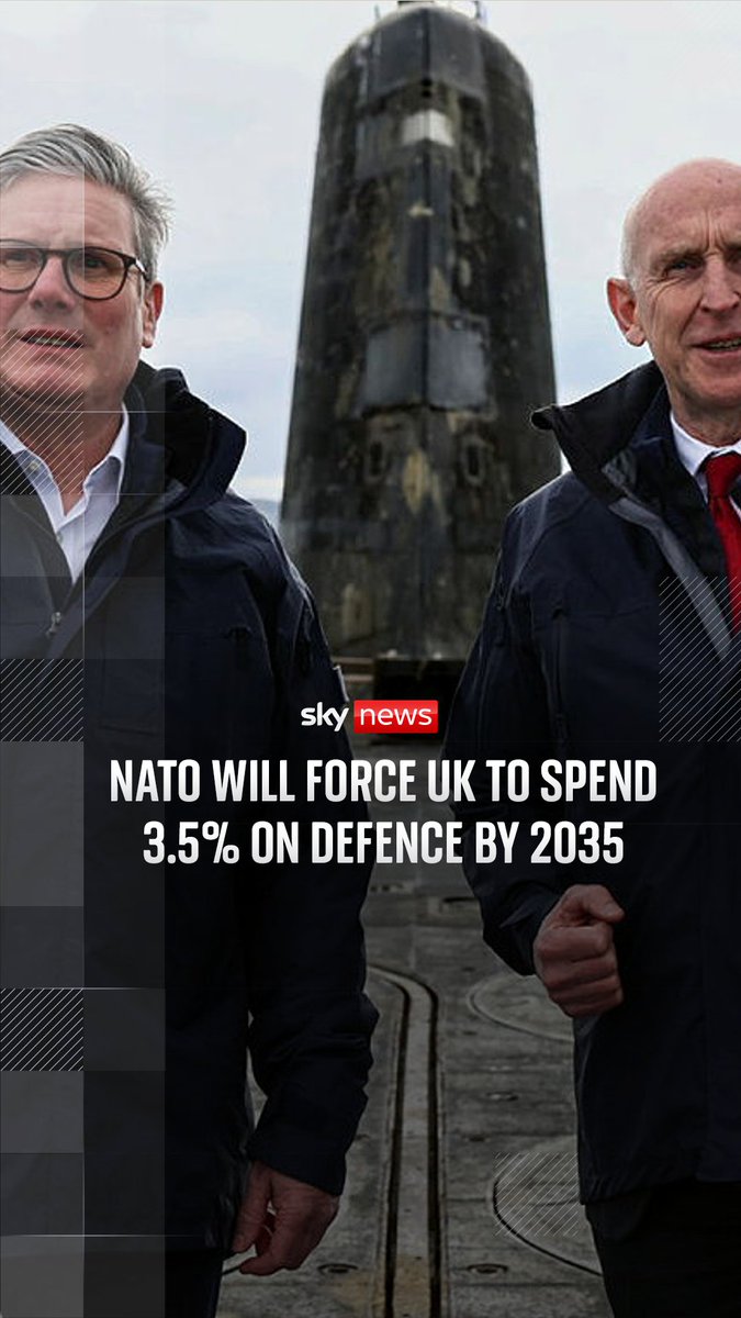 The UK will be forced to agree this month to increase defence spending to 3.5% of national income by 2035, Sky News understands. Deborah Haynes explains why the certainty of a major policy shift means there is bemusement in the Ministry of Defence.