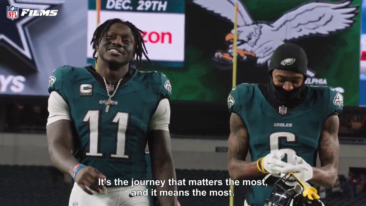 Cherish the journey ๐ AJ BROWN | Philadelphia Eagles