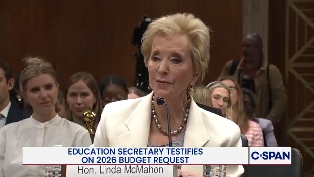 .Secretary Linda McMahon: "We seek to shrink federal bureaucracy, save taxpayer money, and empower states, who best know their local needs to manage their education in this country."