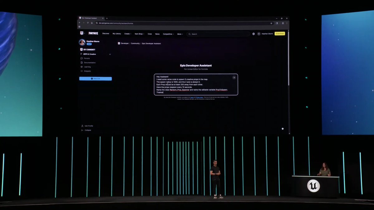 Need a little help building your islands? The Epic Developer Assistant Beta is here to lend a hand! This new AI-powered assistant helps you write Verse code for your UEFN projects, provides answers, workflow guidance, code snippets, and more. Check it out now on the Epic Developer Community: