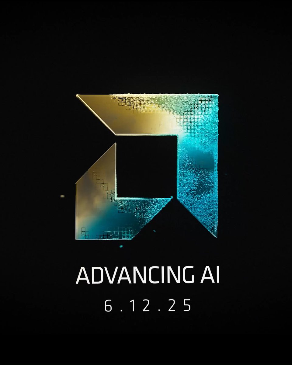 Join Dr. Lisa Su and industry leaders on 6.12.25 as they unveil our vision for #AdvancingAI, plus updates on our end-to-end AI solutions and ecosystem.