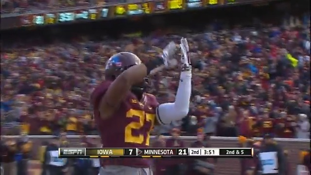 HBD, HERCULES! 🥳 We're celebrating with some of the former Minnesota Football star RB's 2014 TD runs 👇 #TouchdownTuesday x #B1GFootball