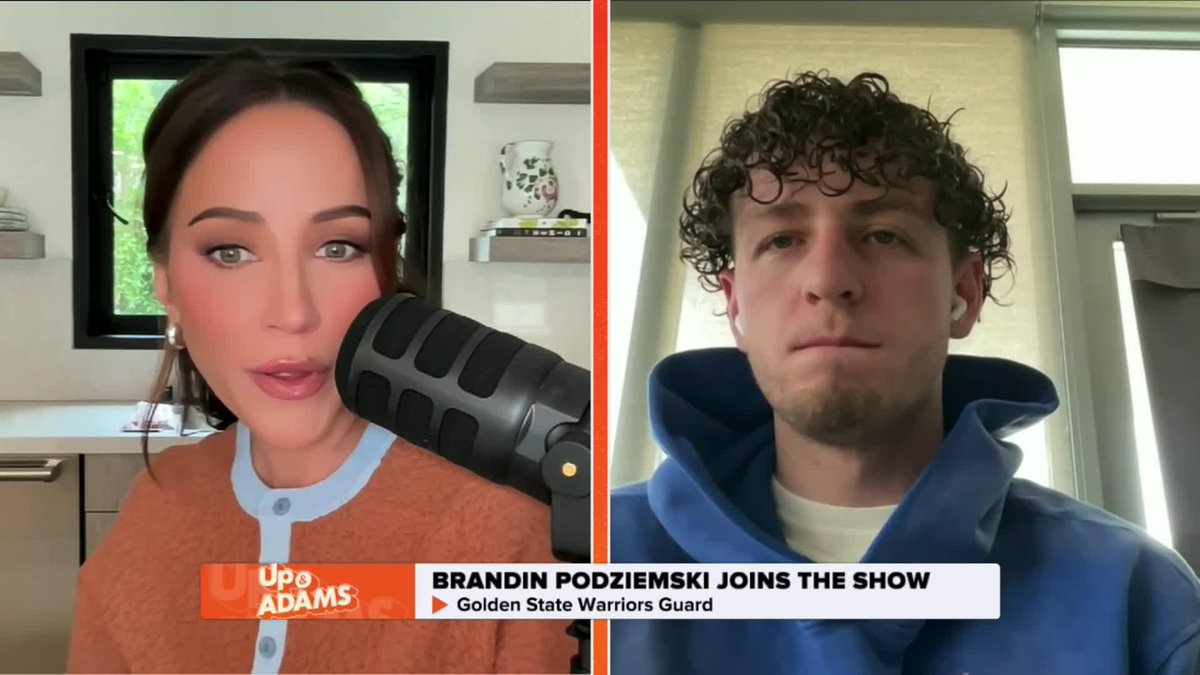 “It’s definitely a blessing.” Brandin Podziemski just got the ‘Steph Curry Green Light’ from Coach Kerr 🏀 🔥 Kay Adams | Brandin Podziemski
