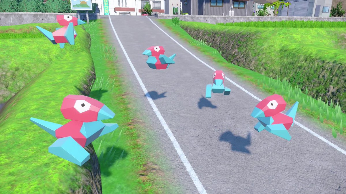 It’s a Porygon party in #PokemonScarletViolet ❤️💜! The Virtual Pokémon is appearing in mass outbreaks throughout multiple locations till Wednesday, June 4! Watch out for Shiny Porygon too ✨ Learn more here ⬇️