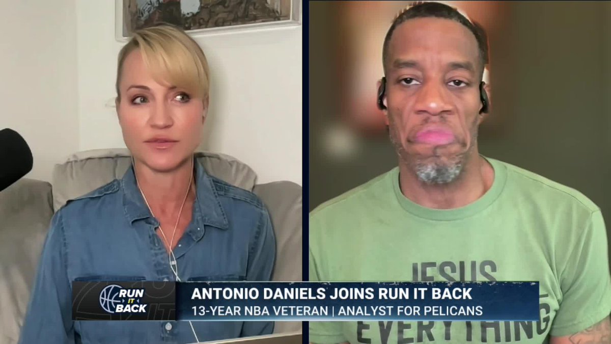 "There's a reason that they sent Zion to the draft lottery to represent the New Orleans Pelicans. They're trying to turn the page now and move forward with this young man being the face of the organization." —Antonio Daniels (via Run It Back)