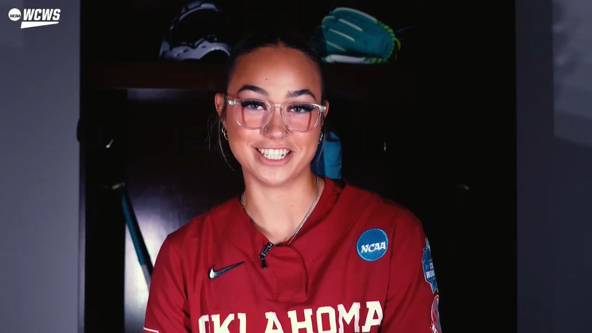 "But the best part of this whole journey wasn’t just the game, it was the people." Sam Landry reads a heartwarming letter to softball. #WCWS x Oklahoma Softball