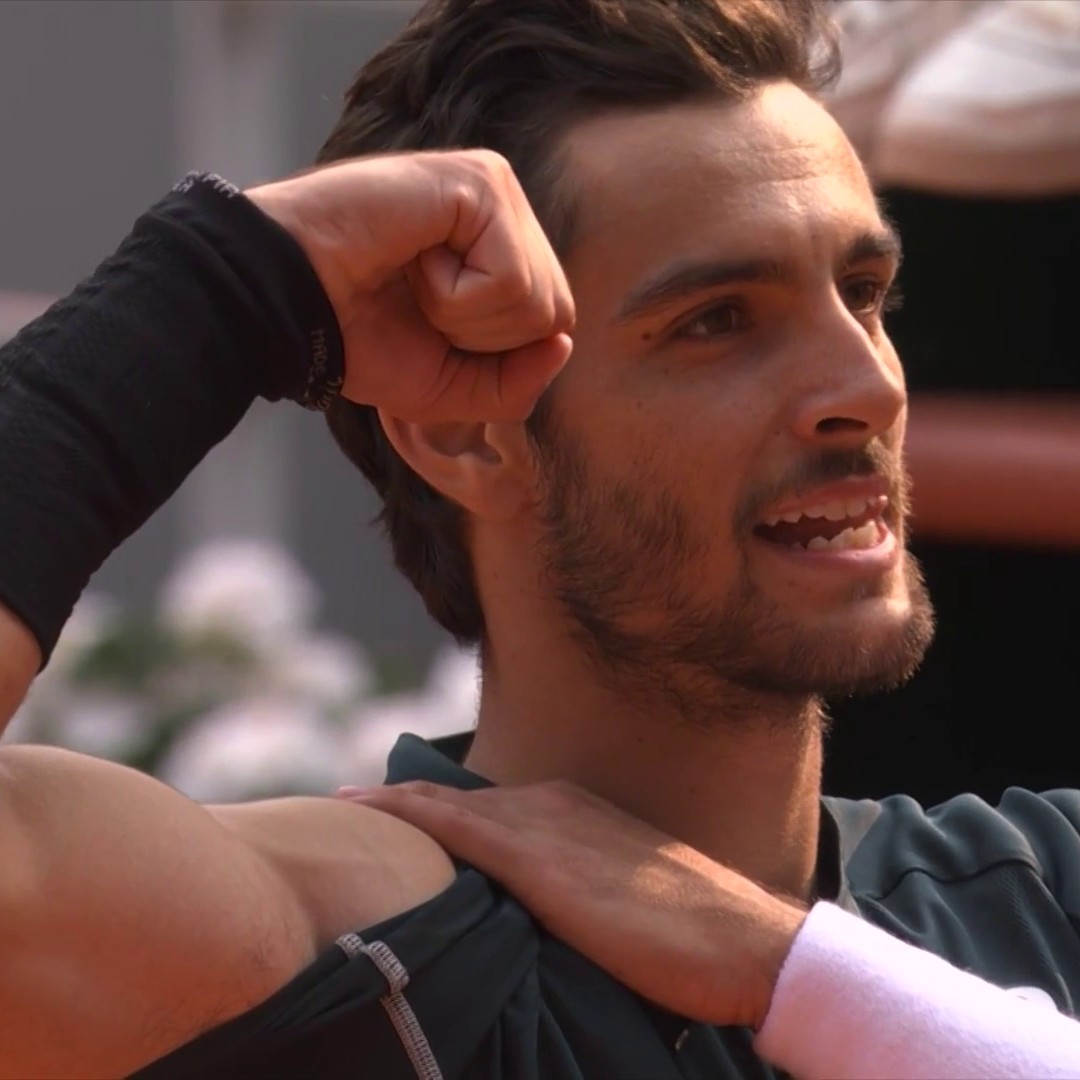 Ce ne andiamo in semifinale Lorenzoo 🇮🇹🫀 #EurosportTennis #Musetti #RolandGarros