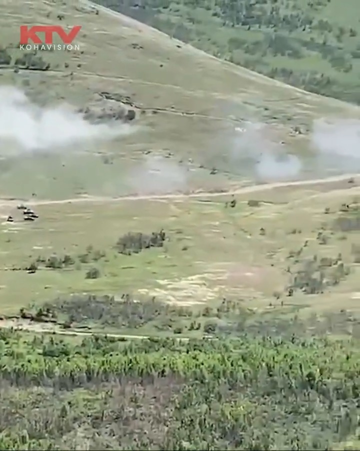 Footage from the US-led #DefenderEurope multinational military exercises in Kosovo today. Countries participating in the Kosovo portion of Defender Europe: 🇽🇰 🇦🇱 🇺🇸 🇭🇷 🇧🇬 🇲🇰 Defender Europe is the largest US Army annual deployment in Europe.