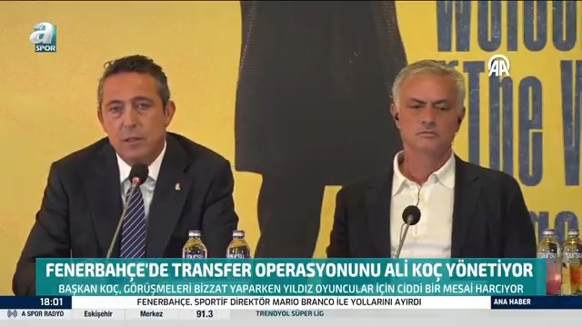 💥Fenerbahçe Başkanı Ali Koç, Sarı-Lacivertli ekipteki transfer operasyonunu yönetiyor.