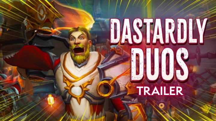Dastardly Duos are now live ⚔️ Log in and queue up solo or with a party in Dornogal, Orgrimmar, and Stormwind!