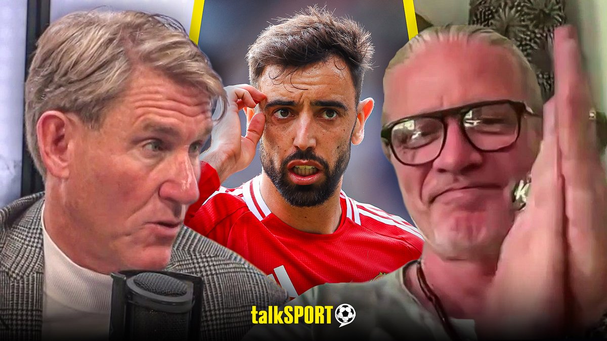 Emmanuel Petit praises Bruno Fernandes' REMARKABLE decision to stay at Manchester United after rejecting Al-Hilal offer 👏🔴 #MUFC #manunited #manchesterunited