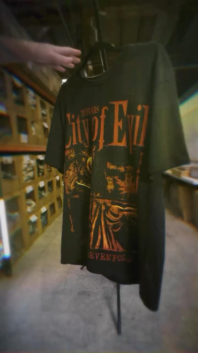 City Of Evil merch drop available now at 🎥: Edwin Daboub