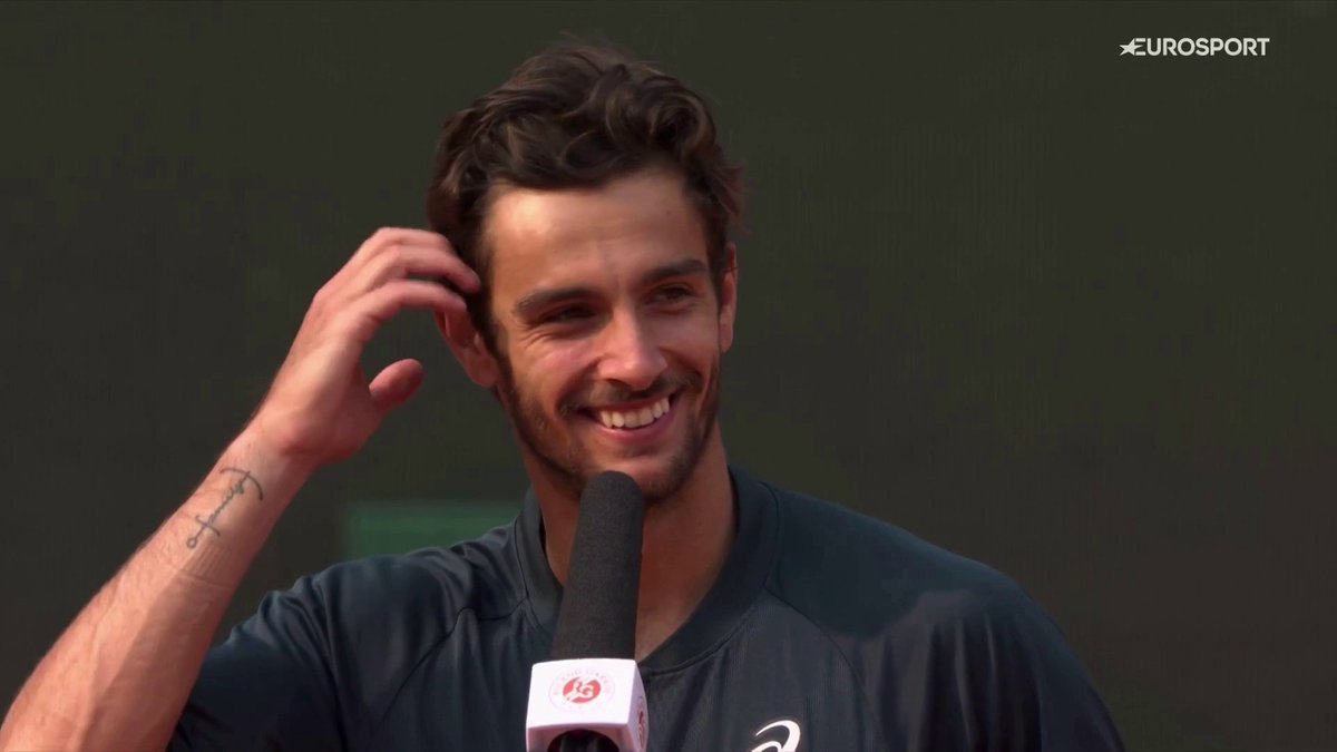 Diglielo, Lorenzo 🎩🇮🇹 #EurosportTennis #Musetti #RolandGarros