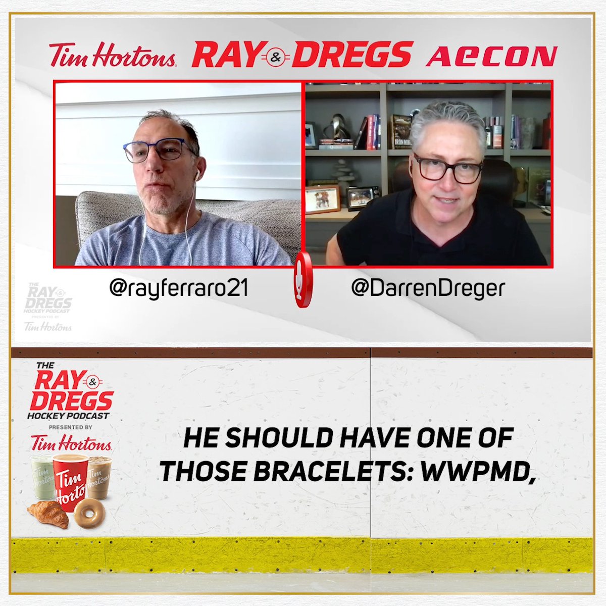 🚨Coaching Contrast🚨 Different personalities, similar results. Who has the edge behind the bench? #LetsGoOilers or #TimeTOHunt Ray Ferraro Darren Dreger discuss in Aecon Group Inc. Headlines! Full pod presented by Tim Hortons On all platforms here: