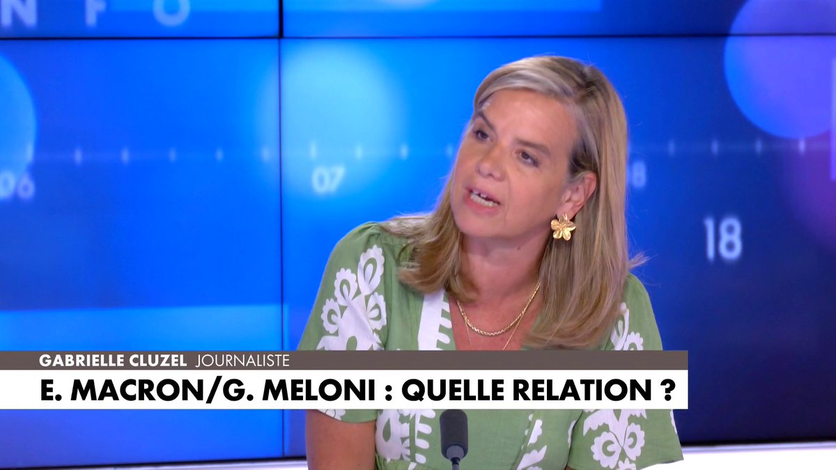 Gabrielle Cluzel : «Giorgia Meloni est le miroir inversé d'Emmanuel Macron. Elle a fait tout ce que la France ne peut pas faire», dans #facealinfo