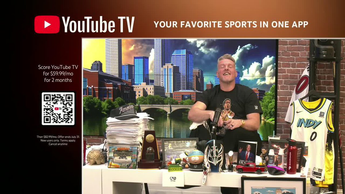 "If [Scottie Scheffler] is not such an overwhelming favorite, like we're talking Tiger Woods at his highest powers type of favorite, then they're not doing it right." —Marty Smith on Scottie Scheffler at the U.S. Open 😯 (via Pat McAfee)