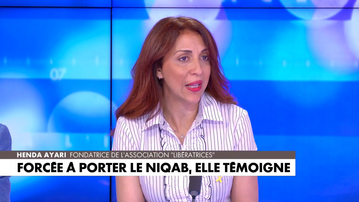 Henda Ayari raconte comment elle a été, par le passé, contrainte de porter le niqab #facealinfo