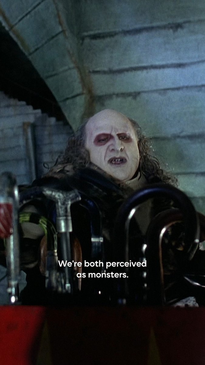 Penguins on penguins. #ColinFarrell #DannyDeVito #ThePenguin #BatmanReturns