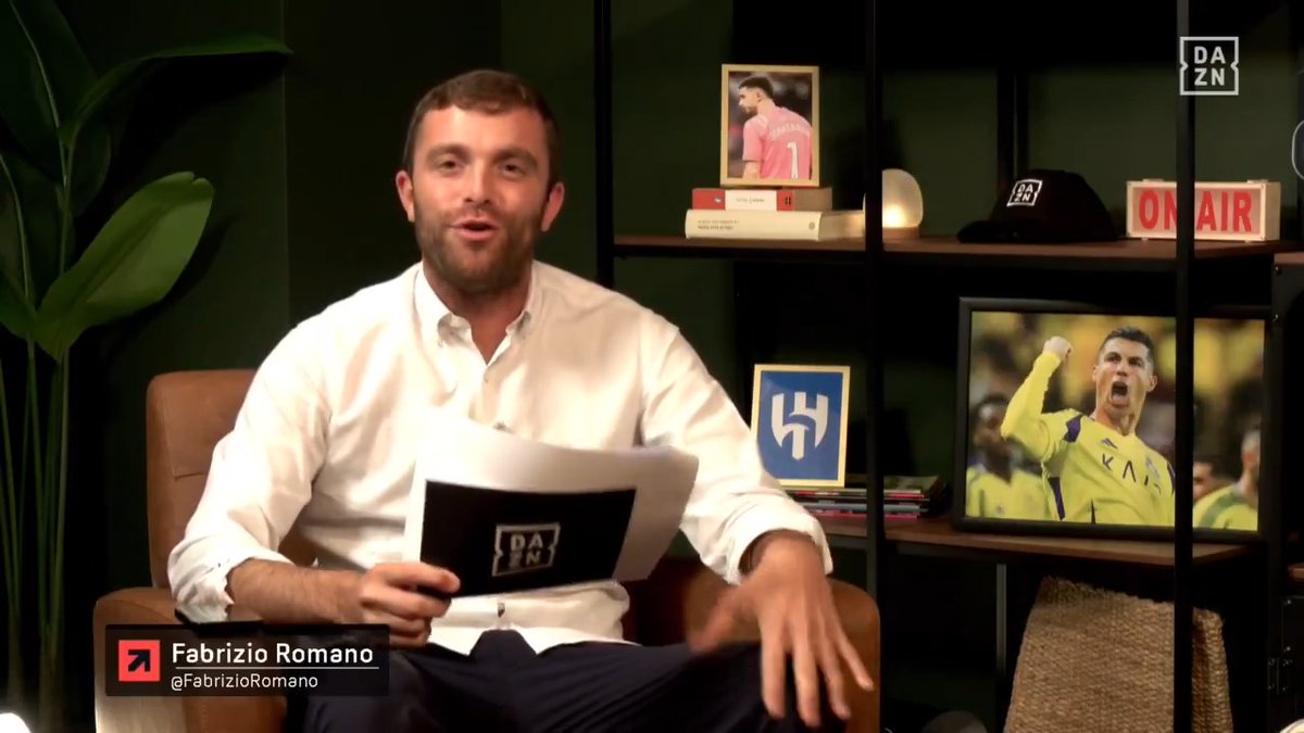 El mercado de fichajes más espectacular de la historia... de la mano del hombre del momento ✨ Fabrizio Romano TE LO CUENTA ABSOLUTAMENTE TODO 🔥 ¡Comienza #DAZNTransfer by Fabrizio Romano 🍿! 📎