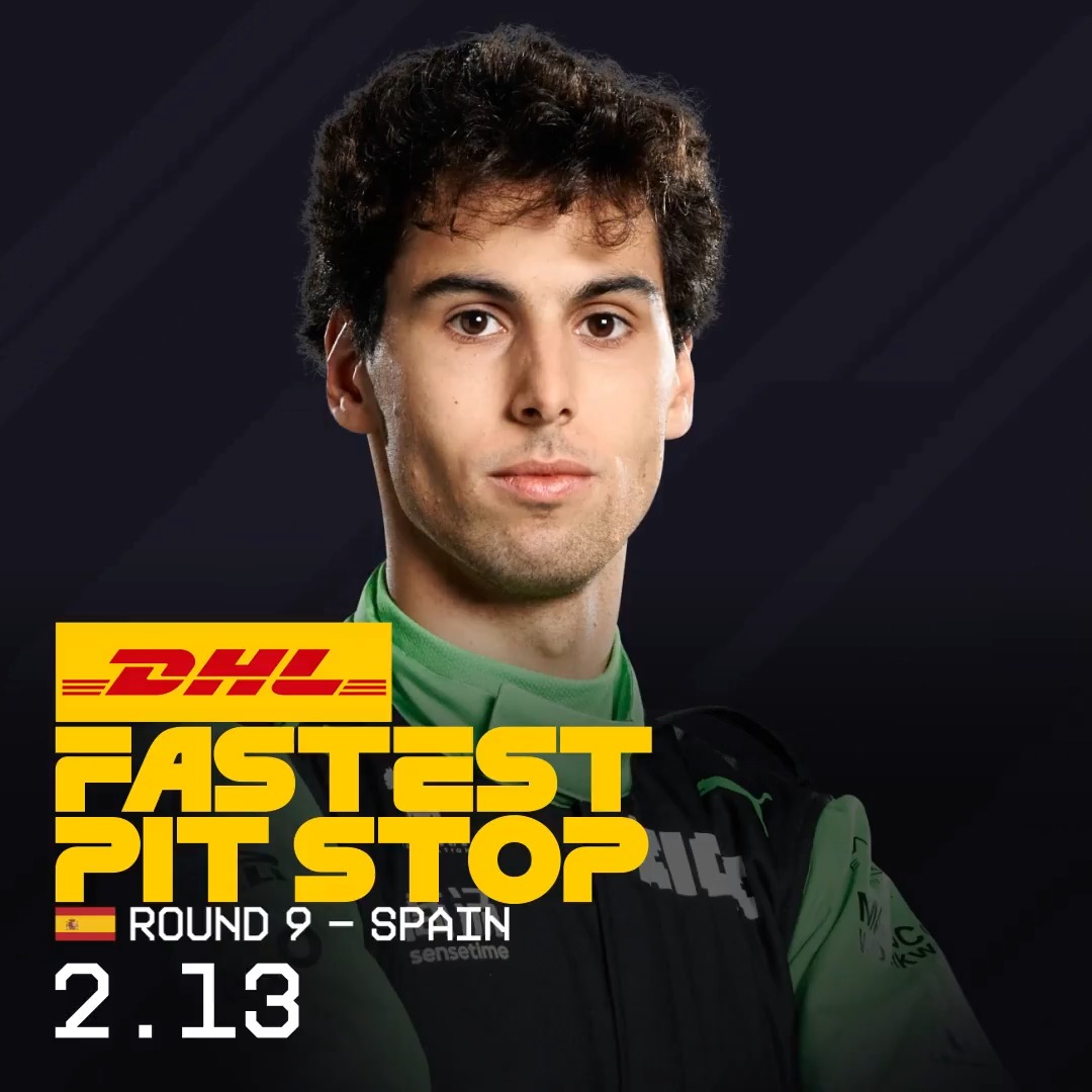 For the second time this season, Kick Sauber score the DHL_Motorsports Fastest Pit Stop for Gabriel Bortoleto 🙌 More here ➡️ #F1 #SpanishGP #MomentsThatDeliver