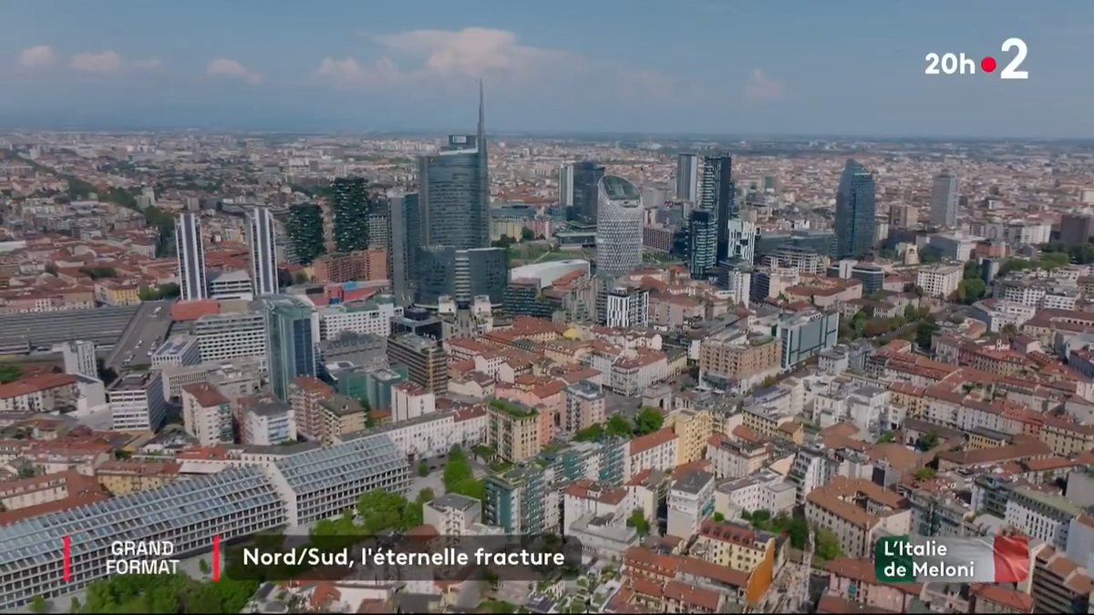 ⚡🇮🇹 DOCUMENT #JT20h : en Italie, l’éternelle fracture entre le Nord et le Sud Préoccupation constante pour le gouvernement, le développement du "Mezzogiorno", le sud du pays, paraît dans une impasse, tant les difficultés sont profondément enracinées.