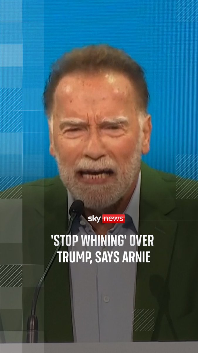 Arnold Schwarzenegger told environmentalists at the Austrian World Summit in Vienna to 'stop whining' that the president didn't agree with them.
