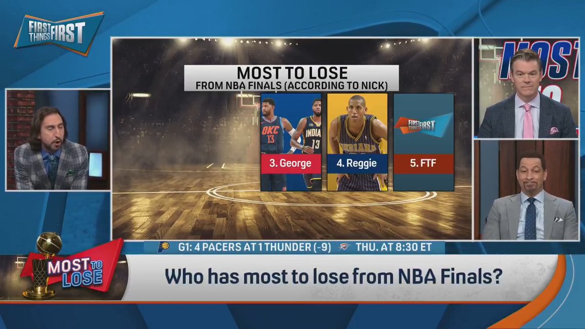 Of course Michael Jordan and Chris Broussard ended up on nick wright’s most to lose from the NBA Finals list 😅