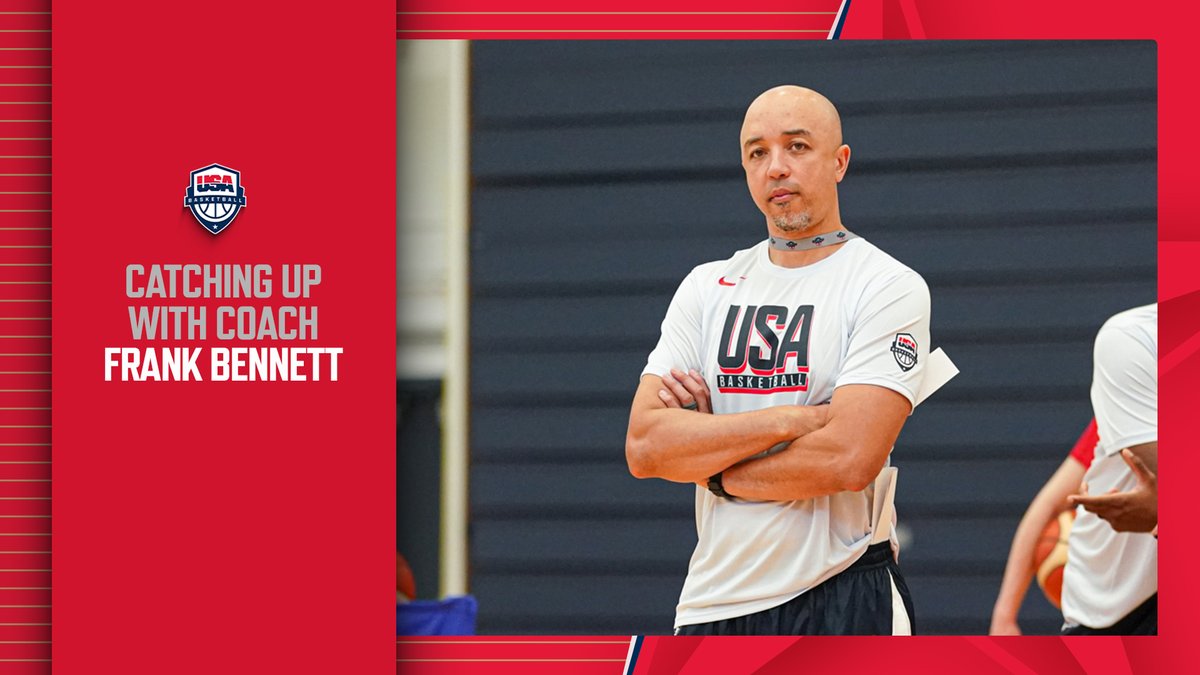 "Whatever is needed here, nothing is too big for me to do." » 🇺🇸 #USABMU16 assistant coach Frank Bennett believes in the impact of a great coach. He gives everything he can to every opportunity &amp; that has led him back to an international sideline.