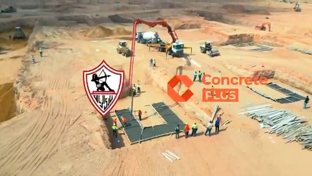الشركة المنفذة لفرع نادي الزمالك الجديد في 6 أكتوبر تسابق الزمن لتنفيذ أعمال الإنشاءات 💪 #Zamalek | #MostTitledIn20C | #الزمالك_أولًا | #أكبر_قلعة_رياضية