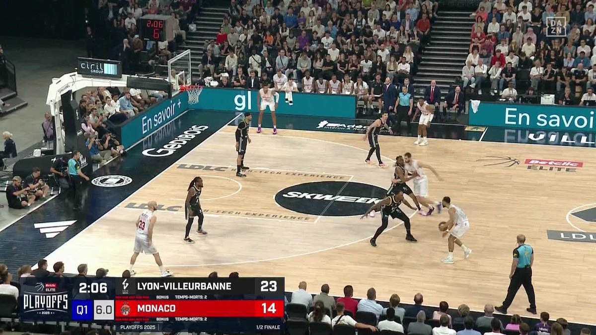 👑 André Roberson MVP du Game 1 ! ➡️ 16 PTS ➡️ 8 RBDS ➡️ 23 D'ÉVAL Le patron. #PlayoffsBetclicELITE Andre Roberson x LDLC ASVEL