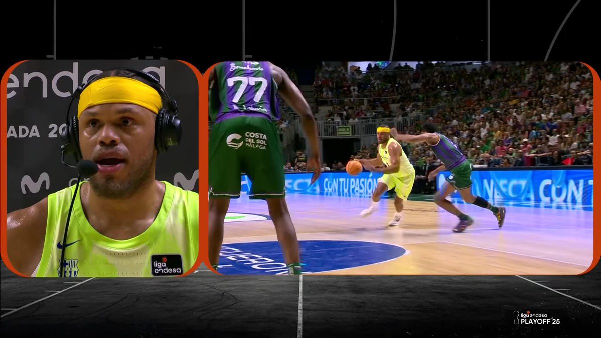 "Respeto a este club y respeto a esta afición" Las palabras de Jus sobre UnicajaCB, y sobre el espectacular partido de cuartos de final que nos han regalado estos dos equipos. 📺 Basket en Movistar Plus+ | #ConectaConTuPasión Barça Basket